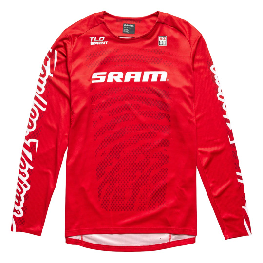TLD DRES S DLOUHÝM RUKÁVEM SPRINT SRAM SHIFTED FIERY RED (32349800)