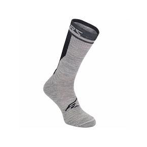 Alpinestars Merino 24 ponožky - Gray/black Alpinestars Merino 24 ponožky - Gray/black