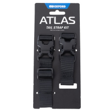 zavazadlové popruhy Atlas advanced tail straps kit, OXFORD (černá) zavazadlové popruhy Atlas advanced tail straps kit, OXFORD (černá)