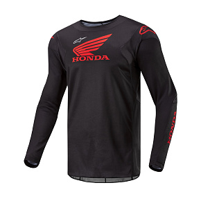 dres RACER ICONIC HONDA kolekce, ALPINESTARS (černá/červená) 2027 dres RACER ICONIC HONDA kolekce, ALPINESTARS (černá/červená) 2027