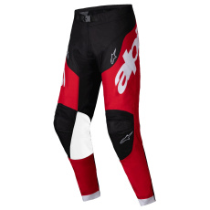 kalhoty RACER VEIL, ALPINESTARS (černá/červená) 2025 kalhoty RACER VEIL, ALPINESTARS (černá/červená) 2025