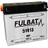 baterie 12V, 51913, 19Ah, 210A, konvenční 186x82x171, FULBAT (vč. balení elektrolytu)