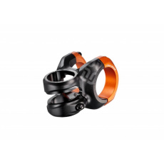 Plus 35 Stem | 50mm Length | 0 Rise | Black with Naranja Clamps Plus 35 Stem | 50mm Length | 0 Rise | Black with Naranja Clamps