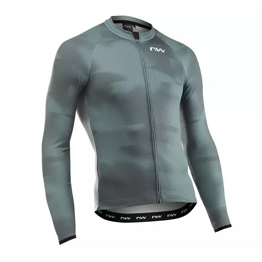 Pánský cyklo dres Northwave Blade Jersey Ls Shark Grey Pánský cyklo dres Northwave Blade Jersey Ls Shark Grey