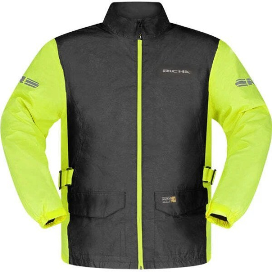 Moto bunda pláštěnka RICHA MONSOON fluo žlutá Moto bunda pláštěnka RICHA MONSOON fluo žlutá