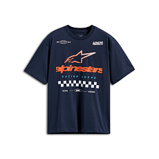 triko APLOMB OVERSIZED CSF, ALPINESTARS (modrá)