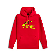 mikina RIDE HOODIE 3, ALPINESTARS (červená/žlutá fluo/černá) mikina RIDE HOODIE 3, ALPINESTARS (červená/žlutá fluo/černá)