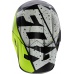 Náhradní kšilt Fox Racing MX17 V2 Helmet Visor-Nirv Grey/Yellow 