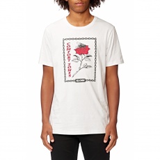 Pánské triko Globe Zoned Tee White Pánské triko Globe Zoned Tee White