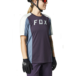 Dámský dres Fox W Defend s Jersey Dark Purple Dámský dres Fox W Defend s Jersey Dark Purple