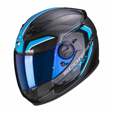 Moto přilba SCORPION EXO-490 SUPERNOVA černo/modrá Moto přilba SCORPION EXO-490 SUPERNOVA černo/modrá