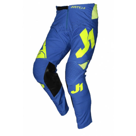 Moto kalhoty JUST1 J-FLEX ARIA modro/neonově žluté
