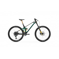 horské kolo MONDRAKER Superfoxy Carbon RR, carbon/british racing green/öhlins yellow, 2022 horské kolo MONDRAKER Superfoxy Carbon RR, carbon/british racing green/öhlins yellow, 2022