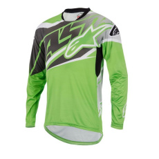 Alpinestars Sight L/S Jersey dres Bright Green Steel Gray Alpinestars Sight L/S Jersey dres Bright Green Steel Gray