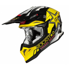 Moto přilba JUST1 J39 ROCKSTAR matná černo/žlutá Moto přilba JUST1 J39 ROCKSTAR matná černo/žlutá