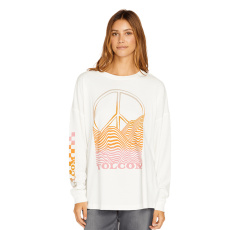 Dámské triko Volcom Werking Doubles s Star White Dámské triko Volcom Werking Doubles s Star White
