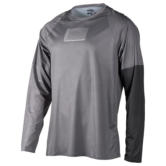 O´Neal dres ELEMENT FR PLAIN šedá/černá