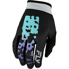 rukavice LITE FLAKE, FLY RACING - USA (černá/šedá)