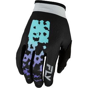 rukavice LITE FLAKE, FLY RACING - USA (černá/šedá) rukavice LITE FLAKE, FLY RACING - USA (černá/šedá)