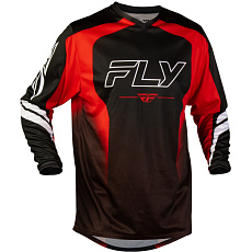 dres F-16 RAZE, FLY RACING - USA (černá/červená/bílá)