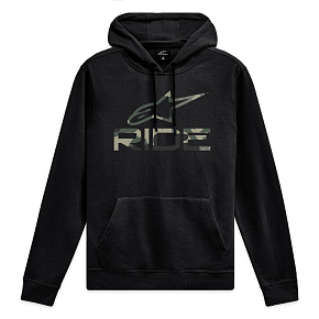 mikina RIDE CAMO HOODIE, ALPINESTARS (černá)