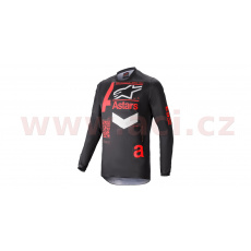 dres FLUID CHASER 2021, ALPINESTARS (černá/červená) dres FLUID CHASER 2021, ALPINESTARS (černá/červená)