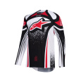 dres TECHSTAR NOMUR, ALPINESTARS (černá/bílá/červená) 2026