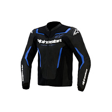 bunda GP FORCE V2 AIRFLOW, ALPINESTARS (černá/metalická modrá) 2026