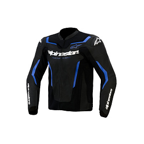 bunda GP FORCE V2 AIRFLOW, ALPINESTARS (černá/metalická modrá) 2027 bunda GP FORCE V2 AIRFLOW, ALPINESTARS (černá/metalická modrá) 2027