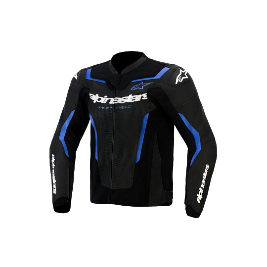 bunda GP FORCE V2 AIRFLOW, ALPINESTARS (černá/metalická modrá) 2026