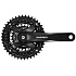 kliky SHIMANO Tourney FC-TY501-L, 170mm, 42-34-24 zubů, černé