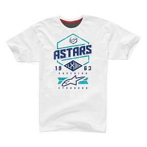 Alpinestars HEX Tech Tee Ride Dry - White Blue Stratos vel. XL Alpinestars HEX Tech Tee Ride Dry - White Blue Stratos vel. XL