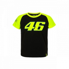 Dětské triko Valentino Rossi VR46 DOCTOR černo/žluté 308204 Dětské triko Valentino Rossi VR46 DOCTOR černo/žluté 308204