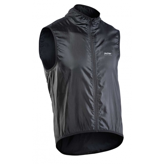 Pánská cyklo vesta Northwave Vortex Vest Black SP19