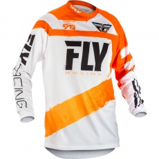dres FLY RACING - USA dětský Orange/White dres FLY RACING - USA dětský Orange/White