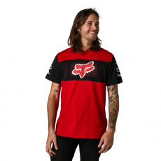 Pánské triko Fox irer Ss Crew Tee Flame Red Pánské triko Fox irer Ss Crew Tee Flame Red