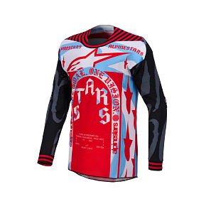 dres TECHSTAR limitovaná edice BEAST COAST, ALPINESTARS (šedá/černá/oranžová) 2026 dres TECHSTAR limitovaná edice BEAST COAST, ALPINESTARS (šedá/černá/oranžová) 2026