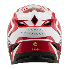 TLD HELMA D4 POLYACRYLITE MIPS THE LINE FIRE / WHITE (17404701) TLD HELMA D4 POLYACRYLITE MIPS THE LINE FIRE / WHITE (17404701)