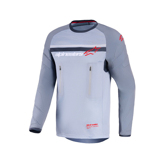 dres MAXDURA DUAL, ALPINESTARS (světle šedá/tmavě šedá/oranžová) 2026 dres MAXDURA DUAL, ALPINESTARS (světle šedá/tmavě šedá/oranžová) 2026