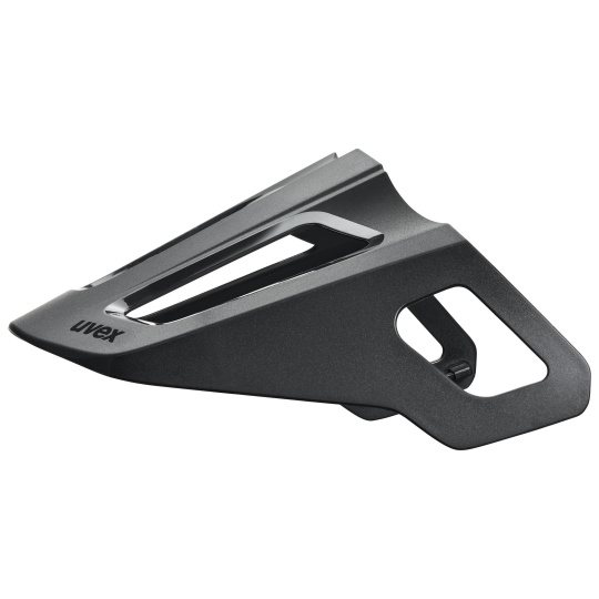 UVEX ŠTÍTEK HELMY REACT BLACK MATT (S4197090200)