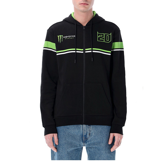 mikina na zip Fabio QUARTARARO - MONSTER ENERGY (černá,zelená) mikina na zip Fabio QUARTARARO - MONSTER ENERGY (černá,zelená)