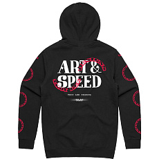 TLD MIKINA PINK SLIPS BLACK (73169700)