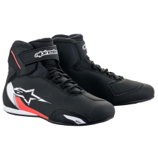 boty SEKTOR, ALPINESTARS (černá/bílá/červená fluo) 2025 boty SEKTOR, ALPINESTARS (černá/bílá/červená fluo) 2025