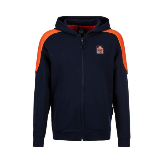 Mikina na zip KTM Red Bull Racing GRID tmavě modrá - M Mikina na zip KTM Red Bull Racing GRID tmavě modrá - M