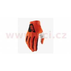 rukavice RIDEFIT, 100% - USA (oranžová) rukavice RIDEFIT, 100% - USA (oranžová)