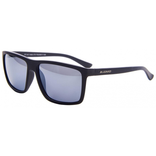 sluneční brýle BLIZZARD sun glasses POLSC801111, rubber black, 65-17-140