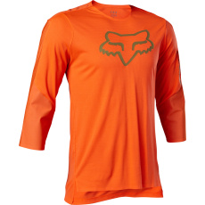 Pánský cyklo dres Fox Flexair 3/4 Delta Jersey Fluo Orange Pánský cyklo dres Fox Flexair 3/4 Delta Jersey Fluo Orange