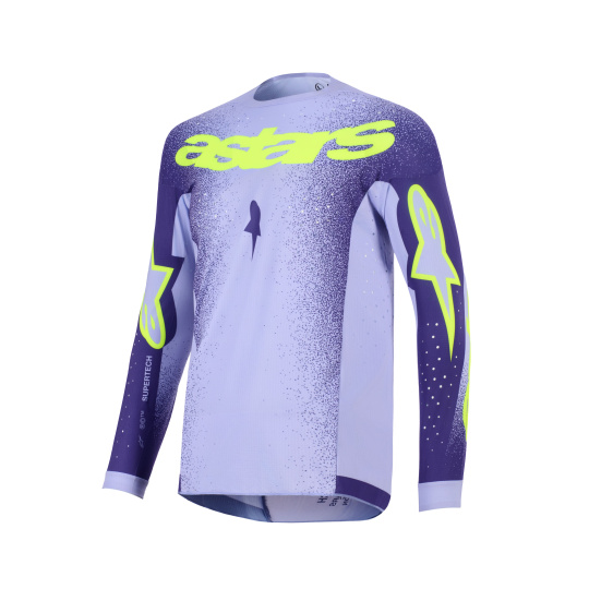 dres SUPERTECH SCENZ, ALPINESTARS (fialová/žlutá fluo) 2026