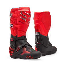 Pánské MX boty Fox Instinct Boot  Fluorescent Red
