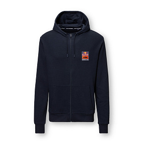 mikina BACKPRINT , RED BULL KTM, (tmavě modrá)